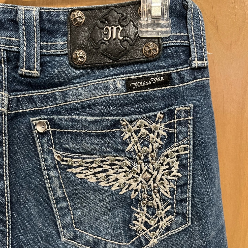 Miss Me Blue Embellished Women’s Skinny Jeans